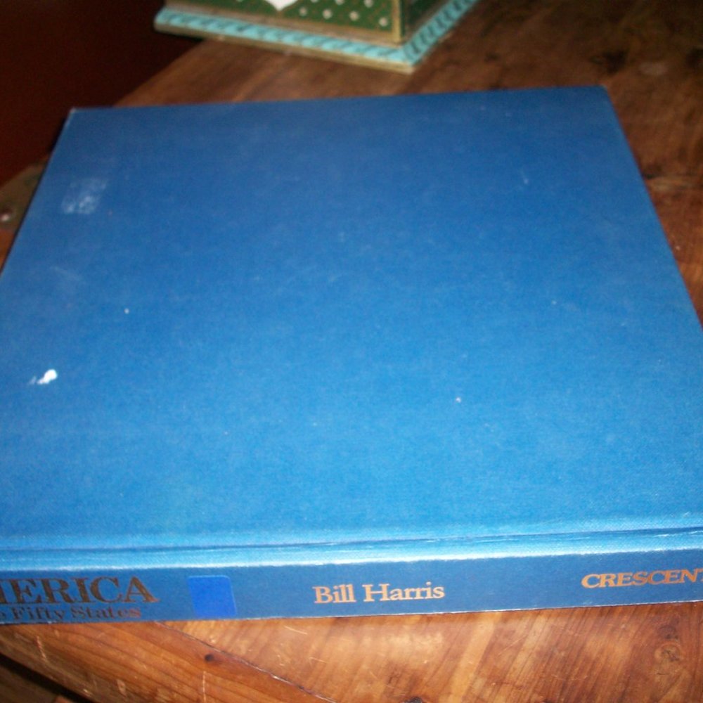 Photographic America The Fifty States USA  Coffee Table Book HB 1992 Bill Harris